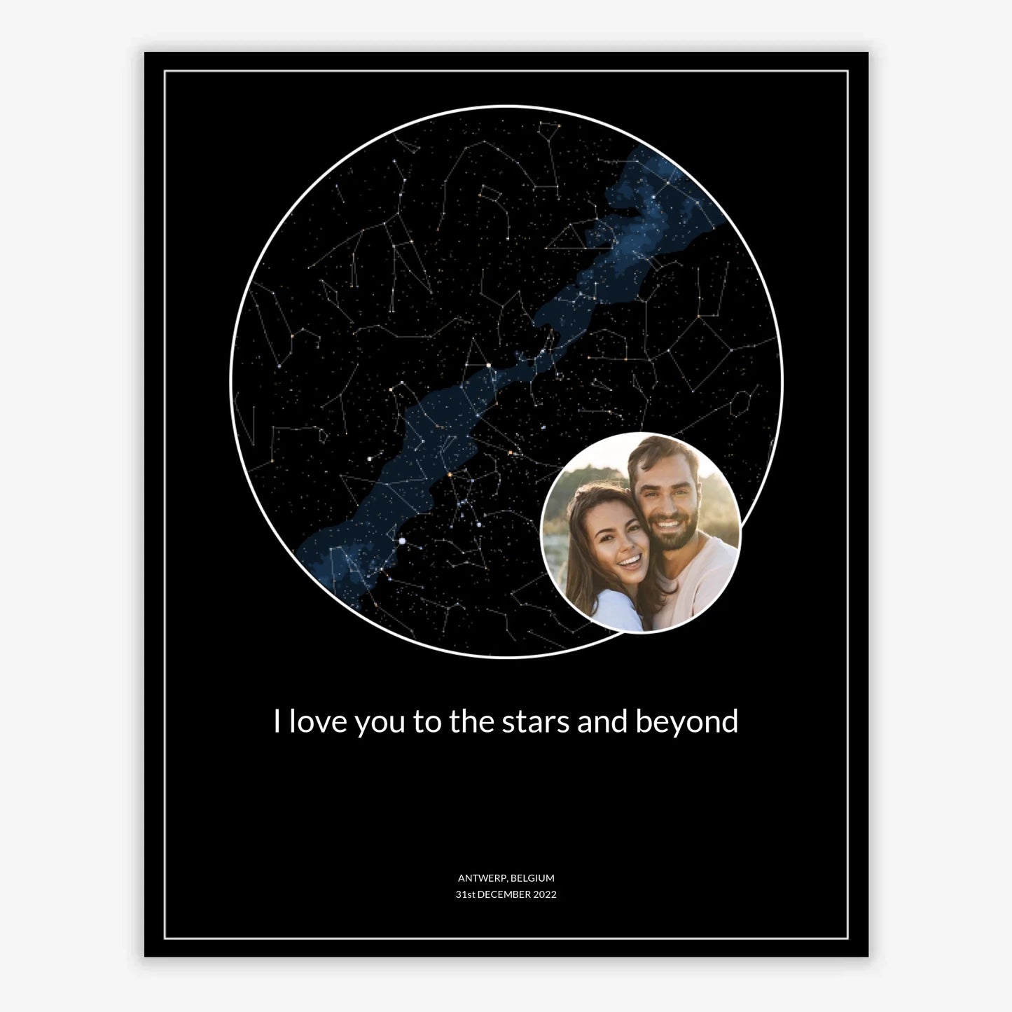 Celestial Night with Photo